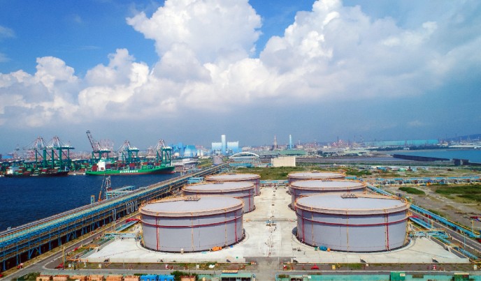 大林石化油品儲運中心一區6座5萬公秉油槽