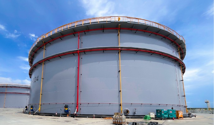 大林石化油品儲運中心一區6座5萬公秉油槽